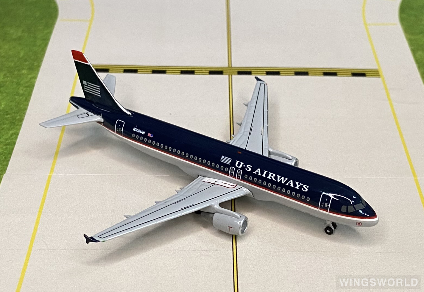 us airways 全美航空 sjusa112 n108uw 的照片 作者:tomi - 飞机模型