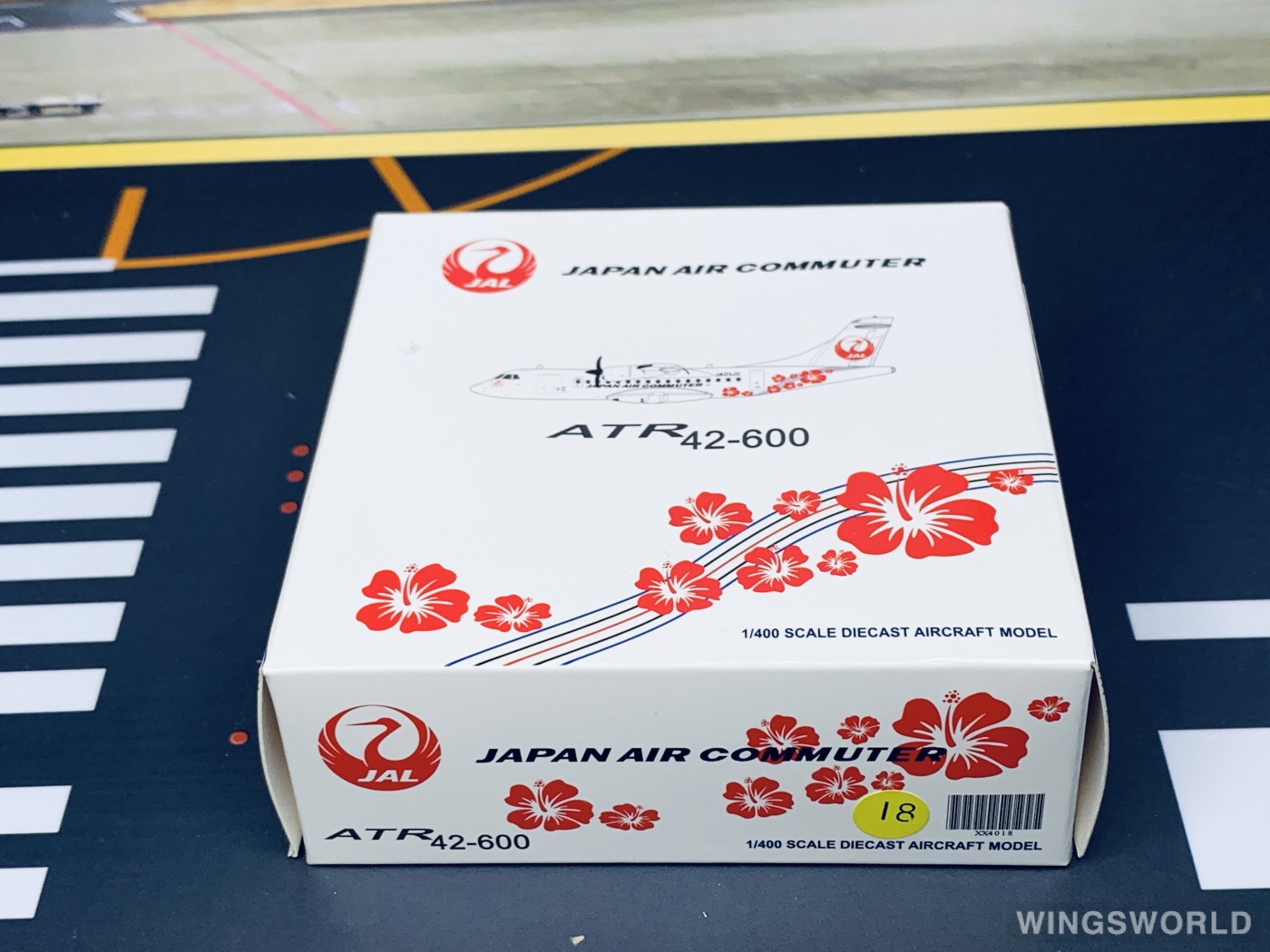 JC Wings 1:400 XX4018 Japan Airlines 日本航空 ATR 42 JA01JC