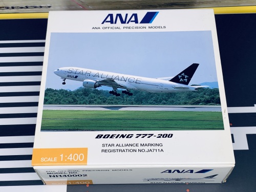 Hogan 1:400 Boeing 777-200 ANA 全日空NH40002 JA711A 星空联盟的相册