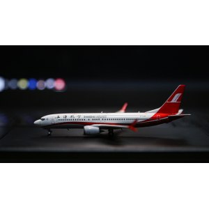 Shanghai Airlines 上海航空 Boeing 737 MAX 8 B-1382 上海航空首架737 MAX 8 PM-B-1382 Pandamodel 1:400