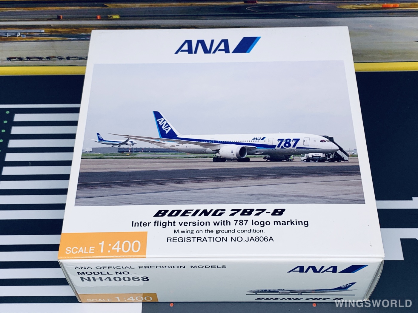 787ANA模型 全日空 BOEING 787-8 logo Marking - 航空機