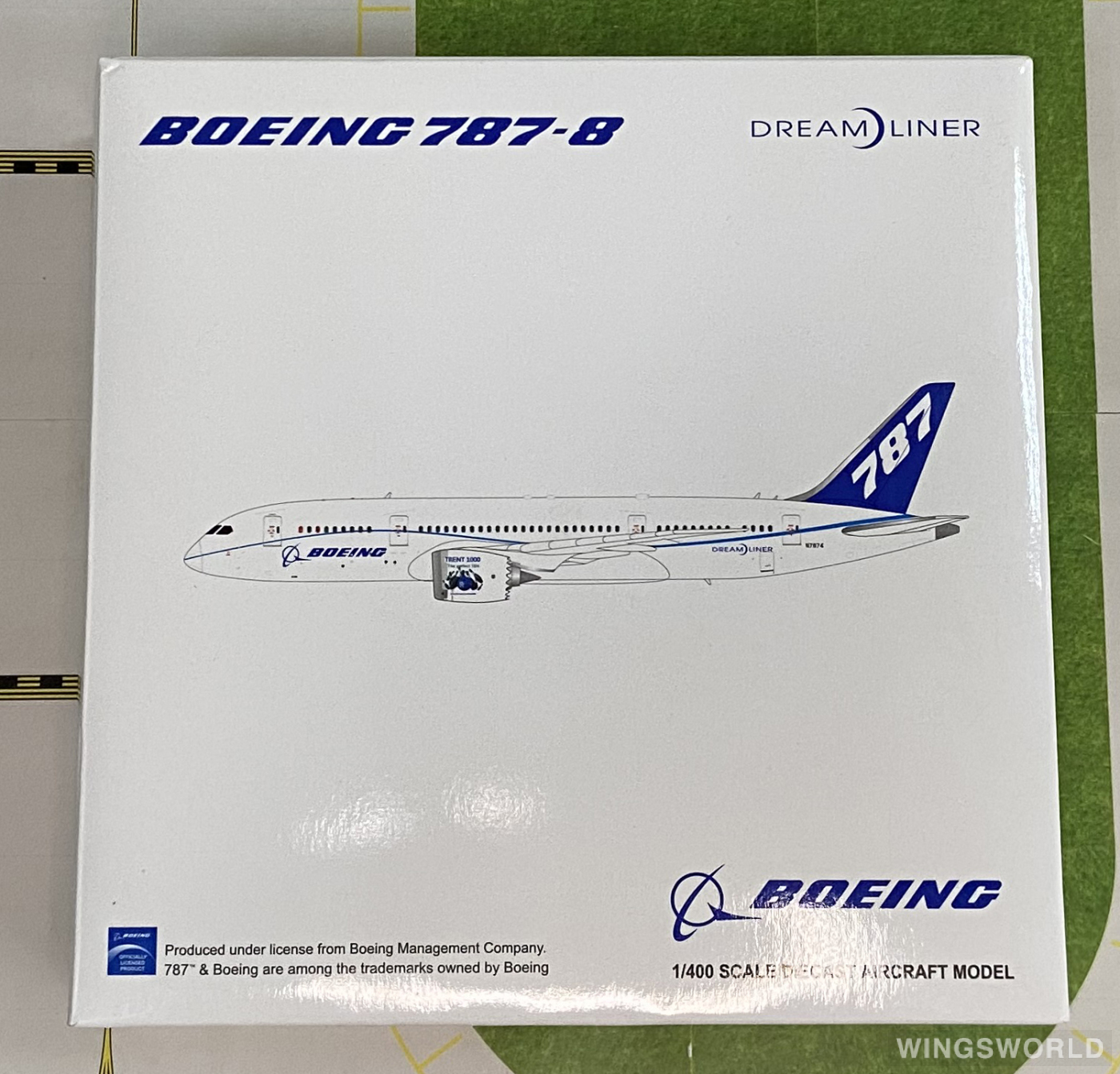 JC Wings 1:400 LH4057A Boeing 波音公司 Boeing 787-8 N7874