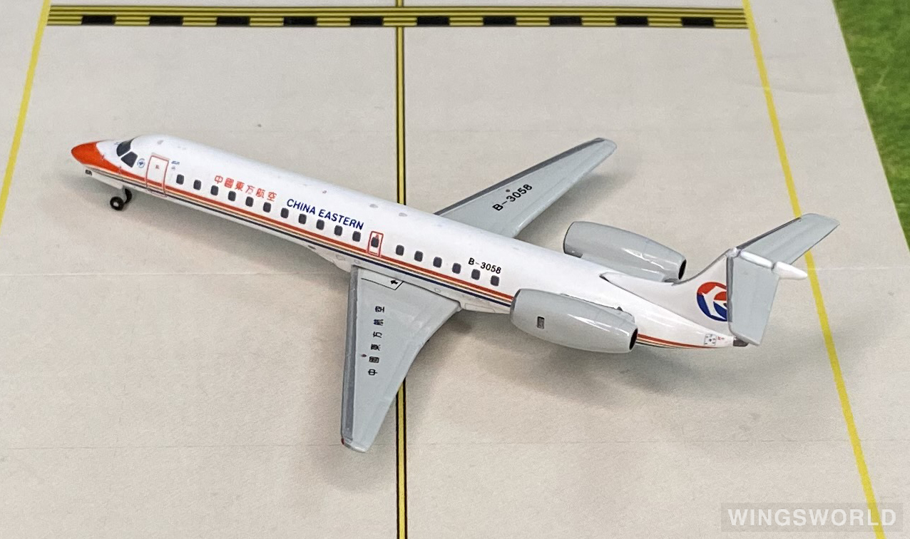 JC Wings 1:400 DB20144008 China Eastern 中国东方航空 Embraer ERJ-145 B-3058