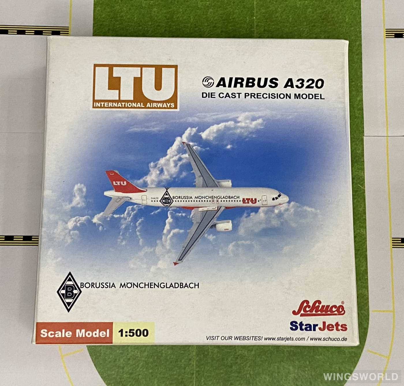 Starjets 1:500 SJLTU196 LTU International Airbus A320 D-ALTB
