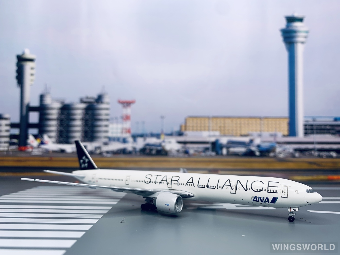 激レア　ANA B777-300 AeroClassics 1/500 777-300ER 1:500 Diecast Model - AeroClassics AL-AC19116 - $34.95