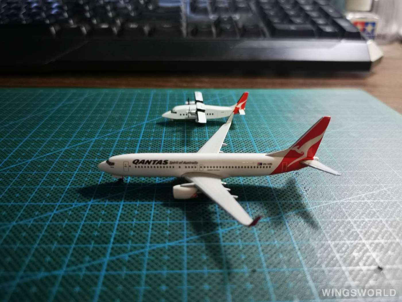 Herpa 1:500 523110 Qantas 澳洲航空 Short 360 VH-SUR