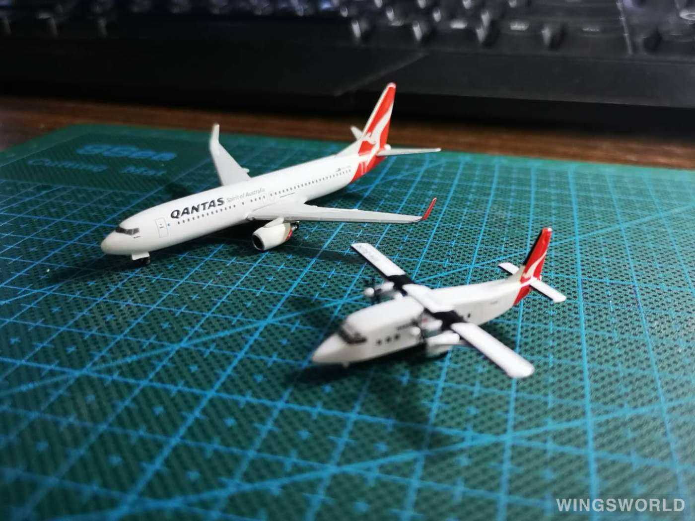 Herpa 1:500 523110 Qantas 澳洲航空 Short 360 VH-SUR