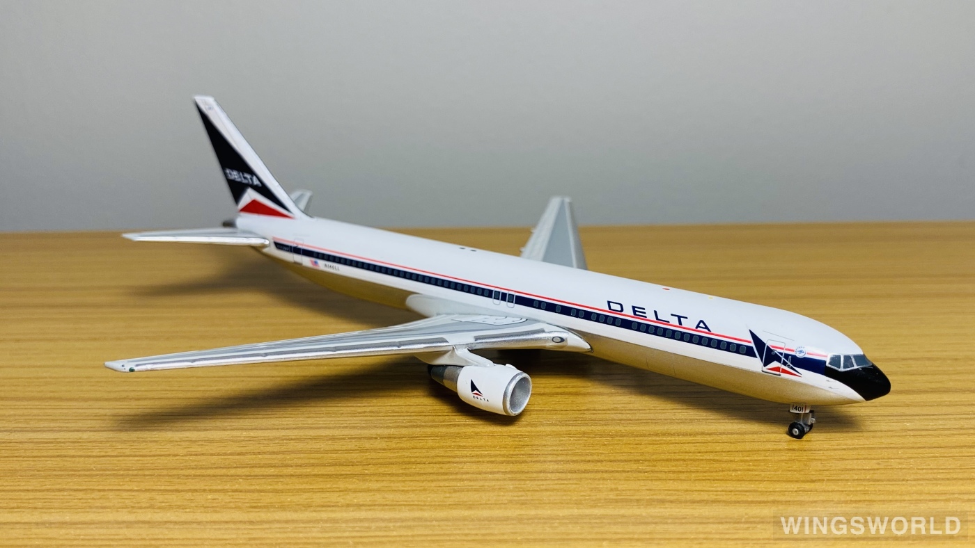 Geminijets 1:400 GJDAL454 Delta Air Lines 达美航空 Boeing 767-300 N140LL