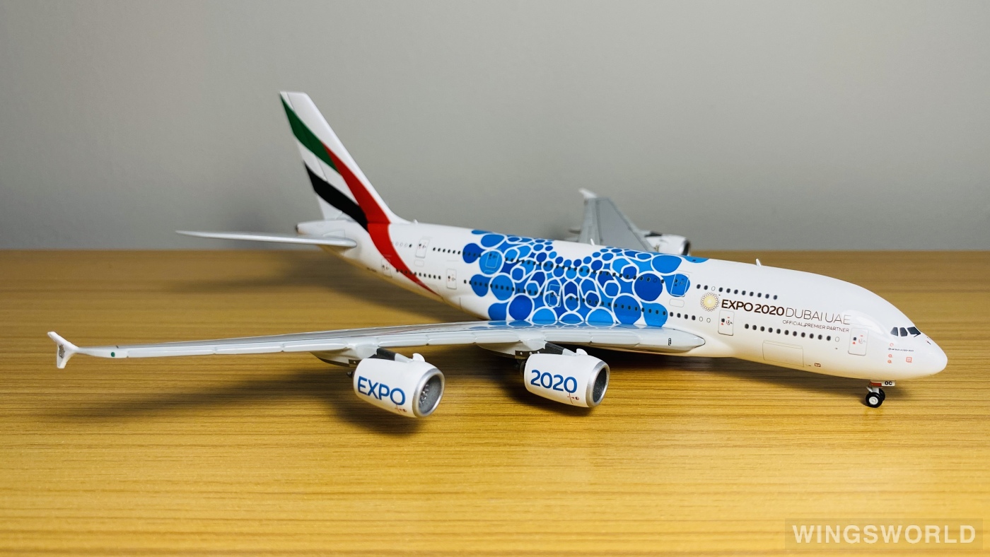 Geminijets 1:400 Airbus A380-800 Emirates 阿联酋航空