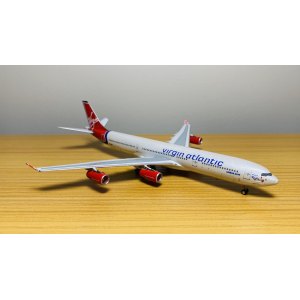 Virgin Atlantic Airways 维珍航空 Airbus A340-300 G-VAIR  AC4GVAIR AeroClassics 1:400