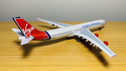 Virgin Atlantic Airways 维珍航空 Airbus A340-300 G-VAIR  AC4GVAIR AeroClassics 1:400