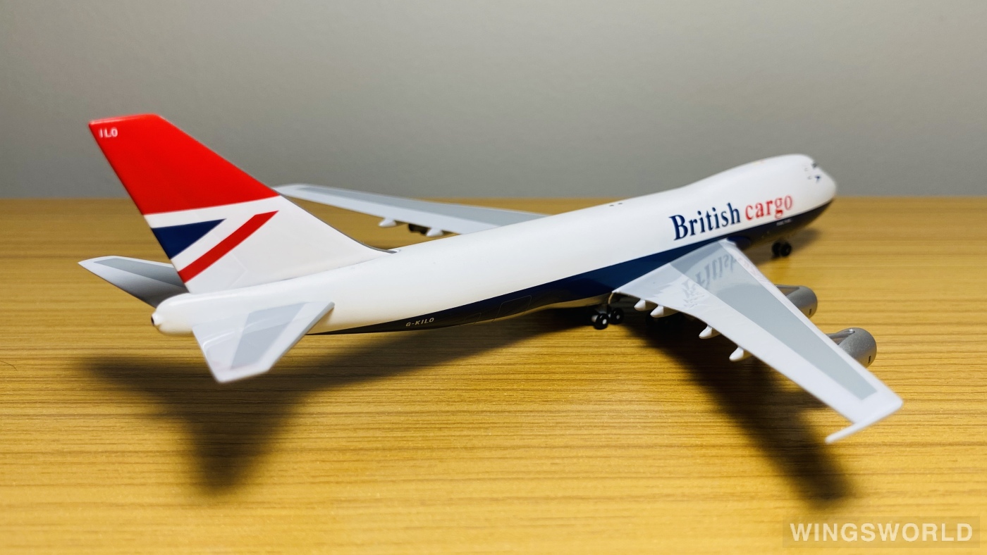 Big Bird 1:400 BB4-2005-XX British Airways 英国航空 Boeing 747-200 G-KILO