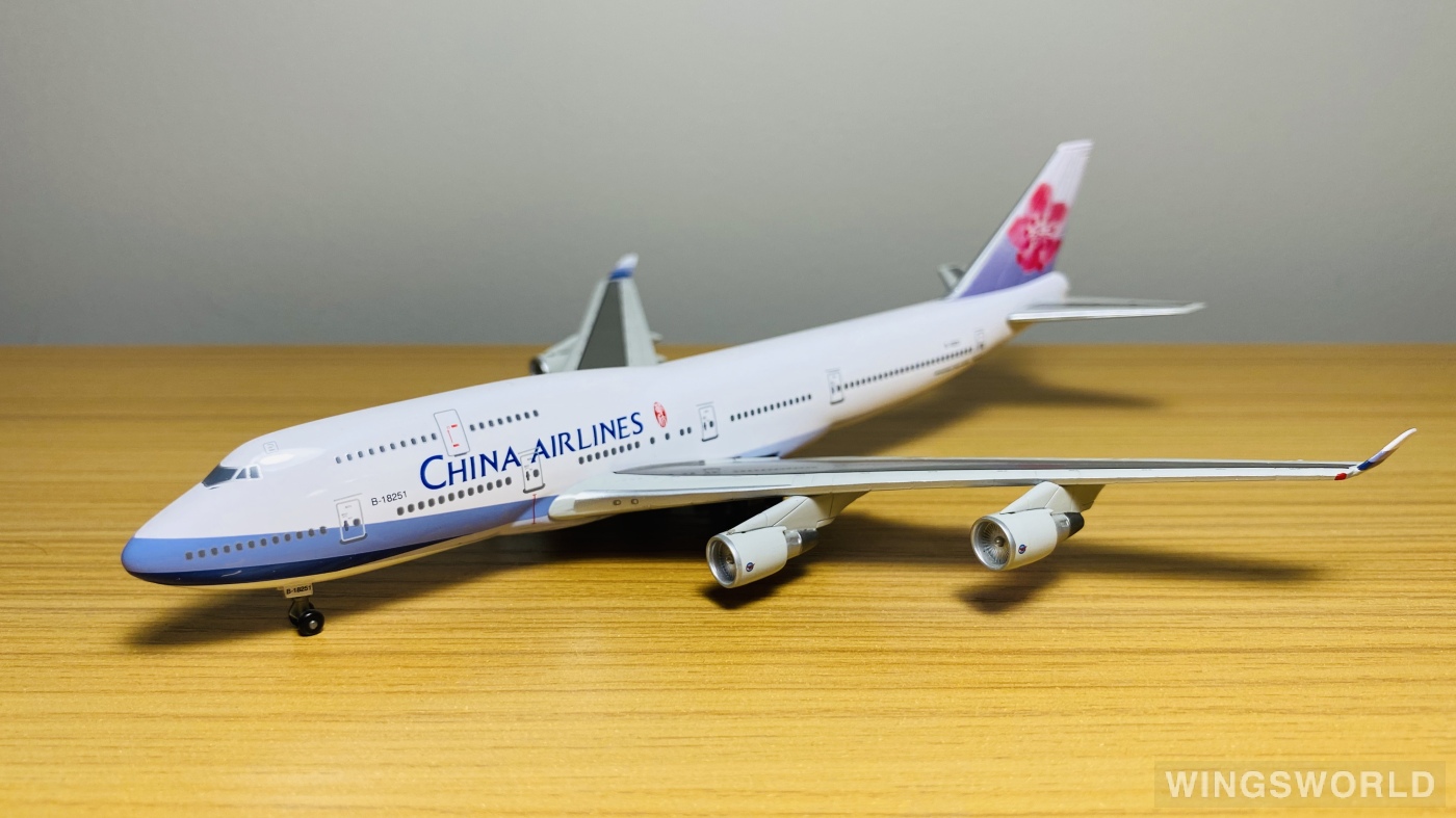 CHINAAIRLINES 747-400 模型 Amazon | TANG DYNASTY 1/400 標準バージョン 台湾中華航空