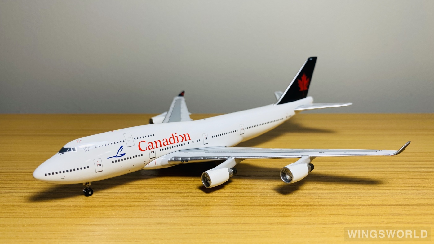 AeroClassics 1:400 ACCFBCA Canadian Airlines 加拿大航空 Boeing 747-400 C-FBCA