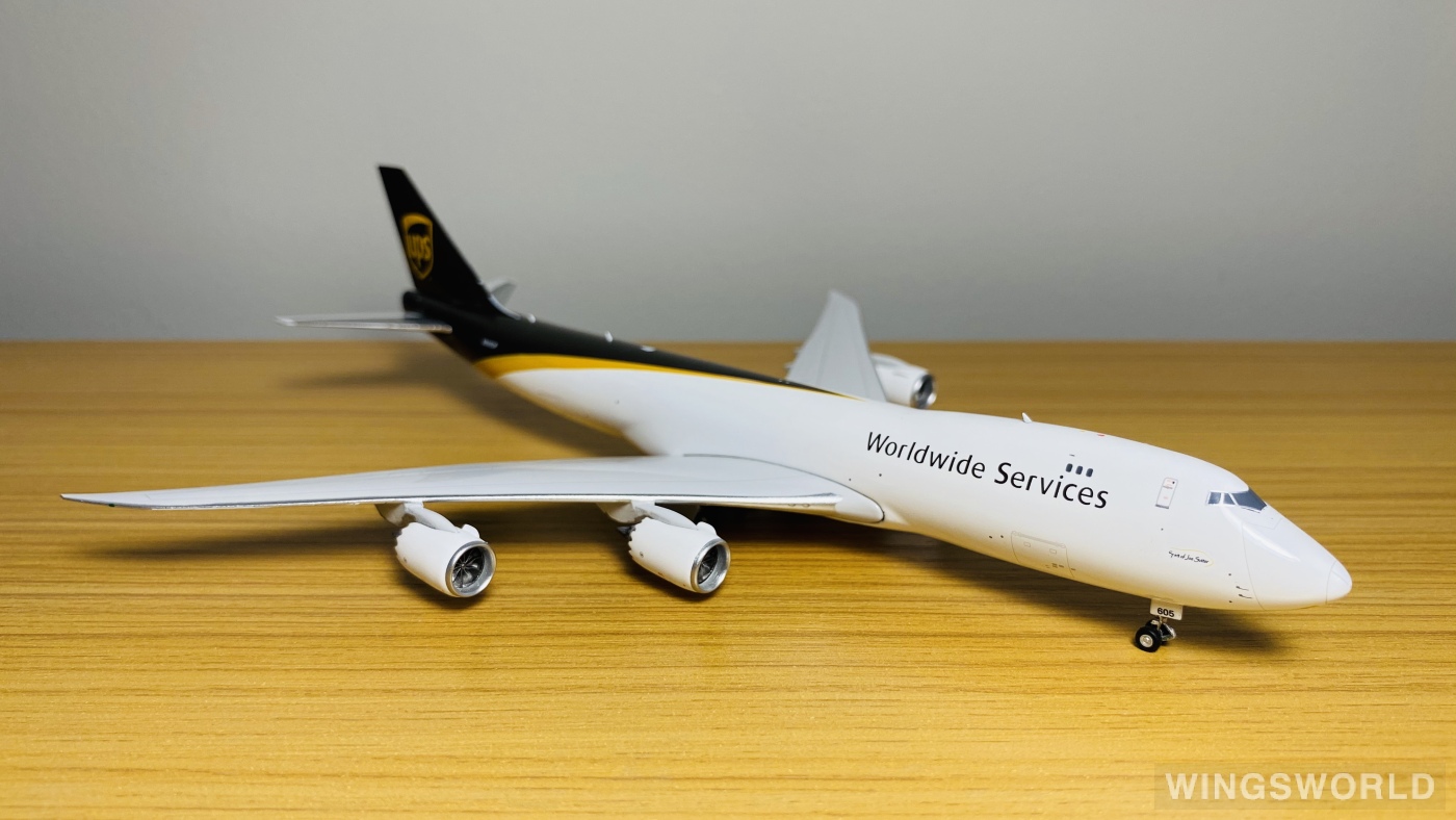 Phoenix 1:400 PH04166 UPS 联合包裹公司 Boeing 747-8F N605UP