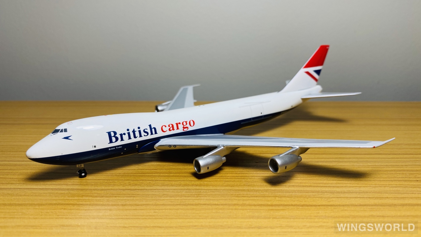 Big Bird 1:400 BB4-2005-XX British Airways 英国航空 Boeing 747-200 G-KILO
