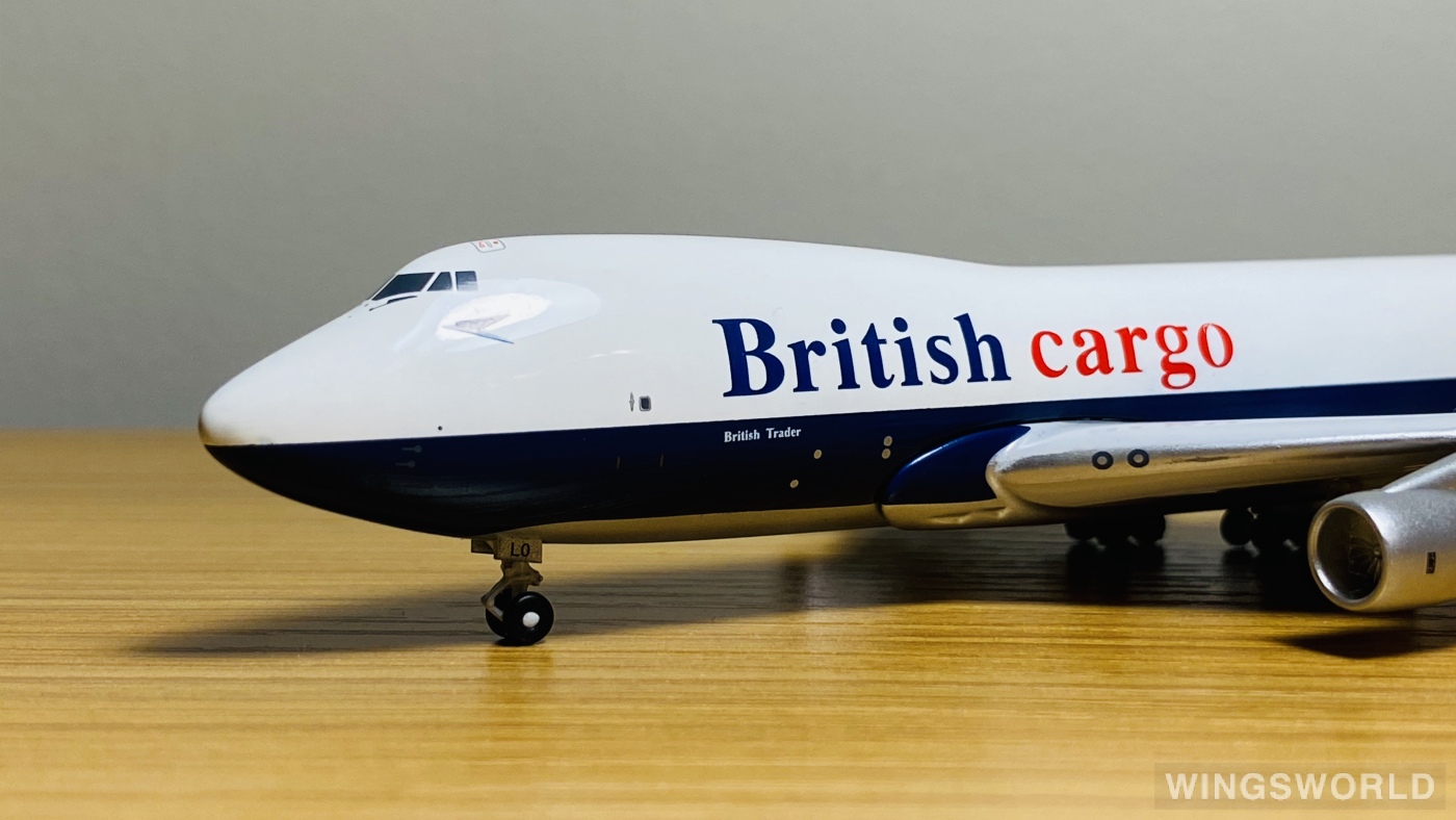 Big Bird 1:400 BB4-2005-XX British Airways 英国航空 Boeing 747-200 G-KILO