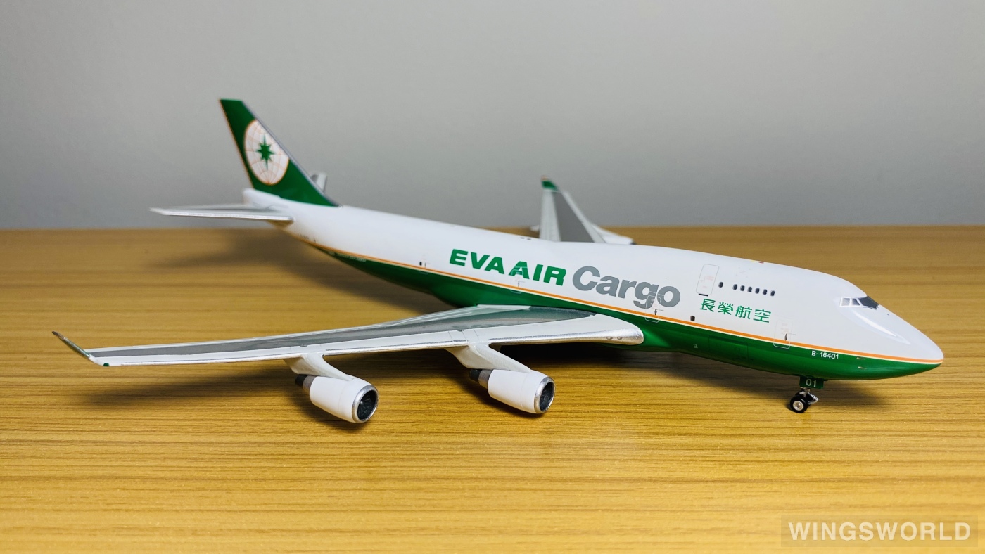 Phoenix 1:400 PH10305 EVA Air 长荣航空 Boeing 747-400 B-16401
