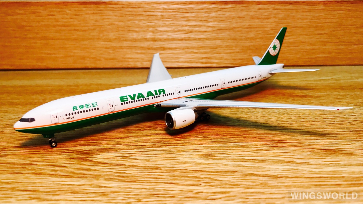 Phoenix 1:400 PH10202 EVA Air 长荣航空 Boeing 777-300ER B-16705