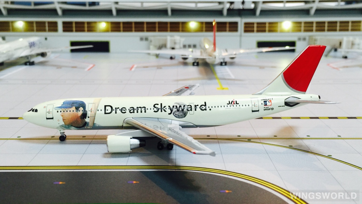 AeroClassics 1:400 BB4-2007-XX Japan Airlines 日本航空 Airbus A300-600 JA8377