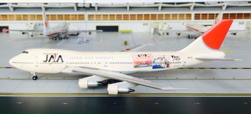 Japan Asia Airways 日本亚细亚航空 Boeing 747-100 JA8130 Yokoso Japan BB4-2004-57 Big Bird 1:400