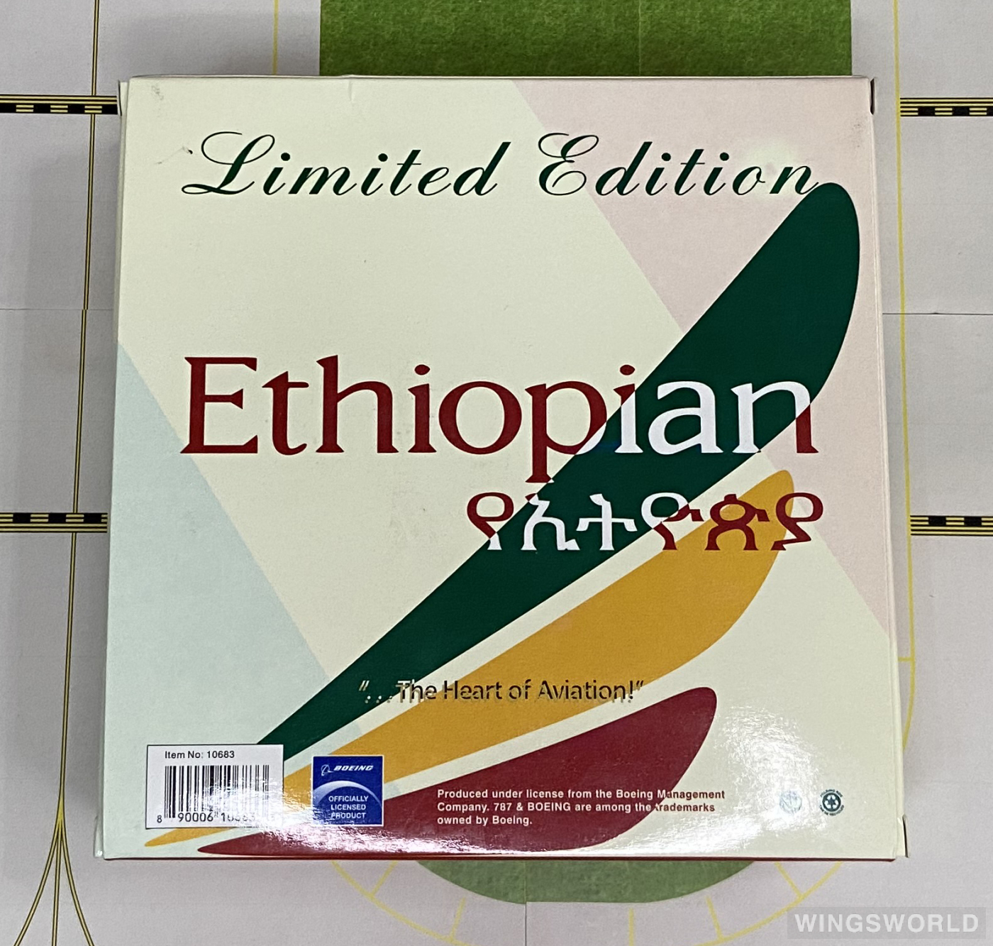 Phoenix 1:400 PH10683 Ethiopian Airlines 埃塞俄比亚航空 Boeing 787-8 ET-AOQ