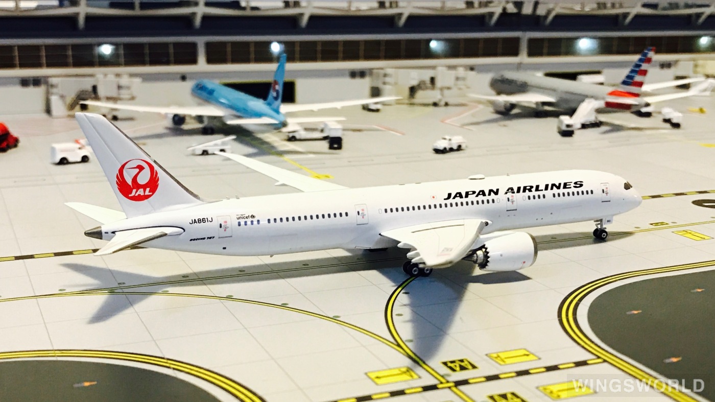 Phoenix 1:400 PH11138 Japan Airlines 日本航空 Boeing 787-9 JA861J