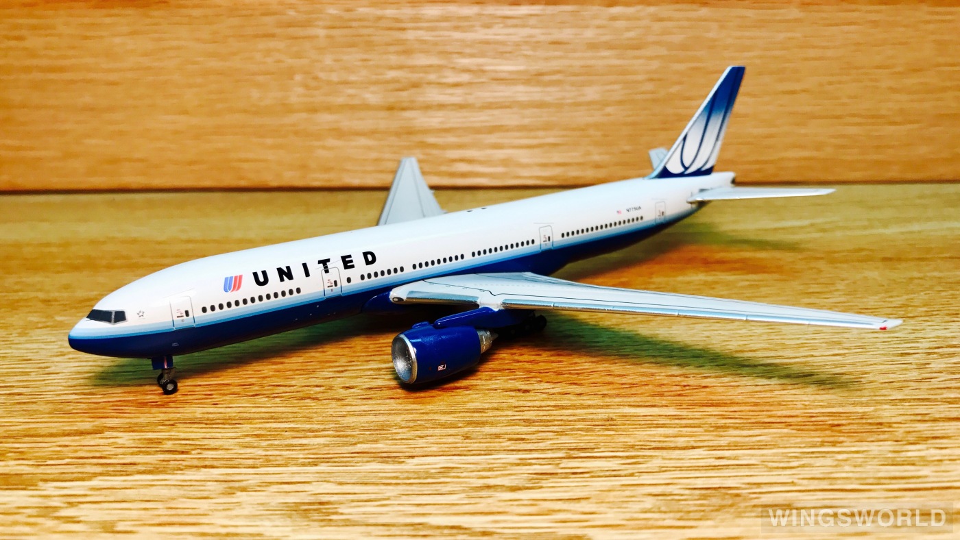 Geminijets 1:400 GJUAL497 United Airlines 美国联合航空 Boeing 777-200 N775UA