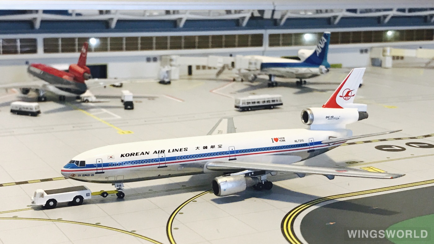 AeroClassics 1:400 ACHL7315 Korean Air 大韩航空 McDonnell Douglas DC-10 HL7315
