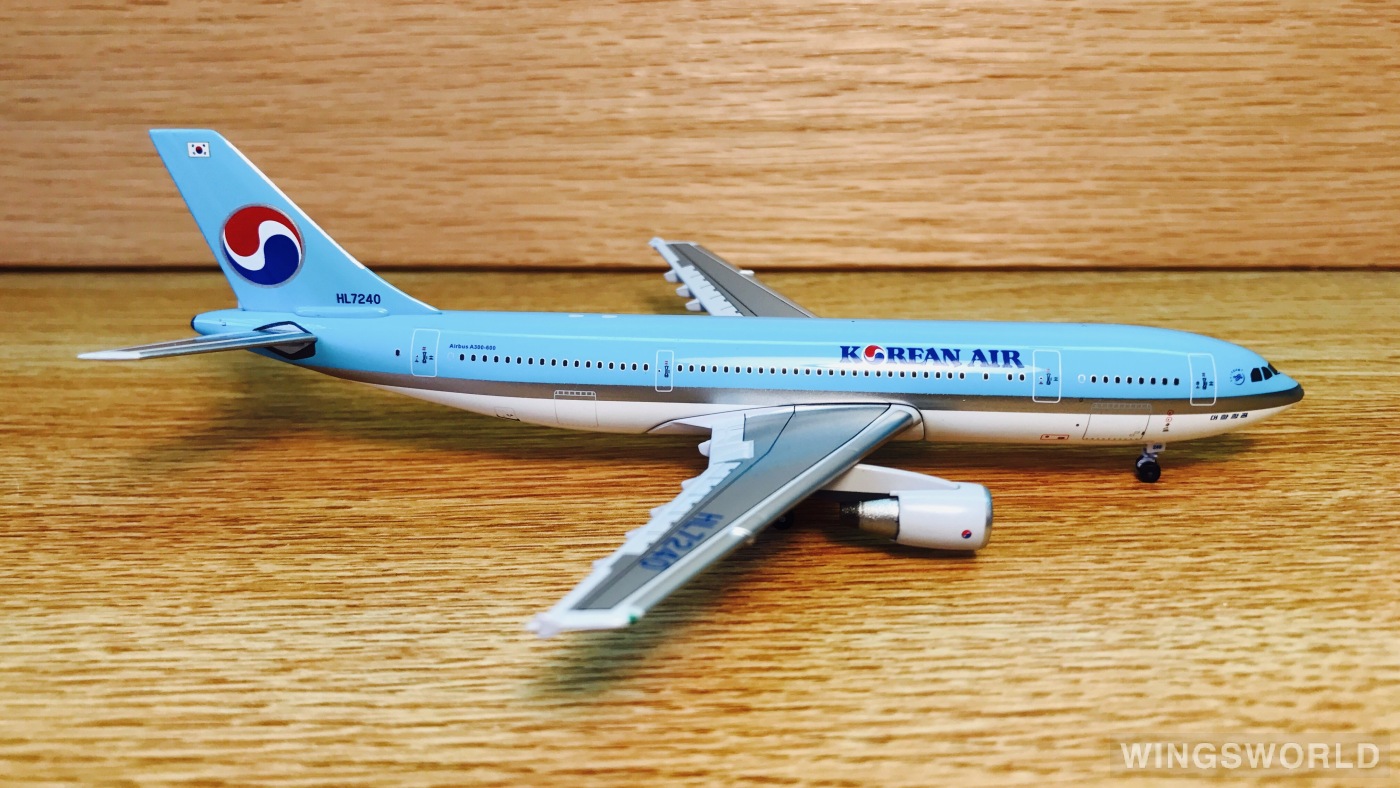 AeroClassics 1:400 ACHL7240 Korean Air 大韩航空 Airbus A300-600 HL7240
