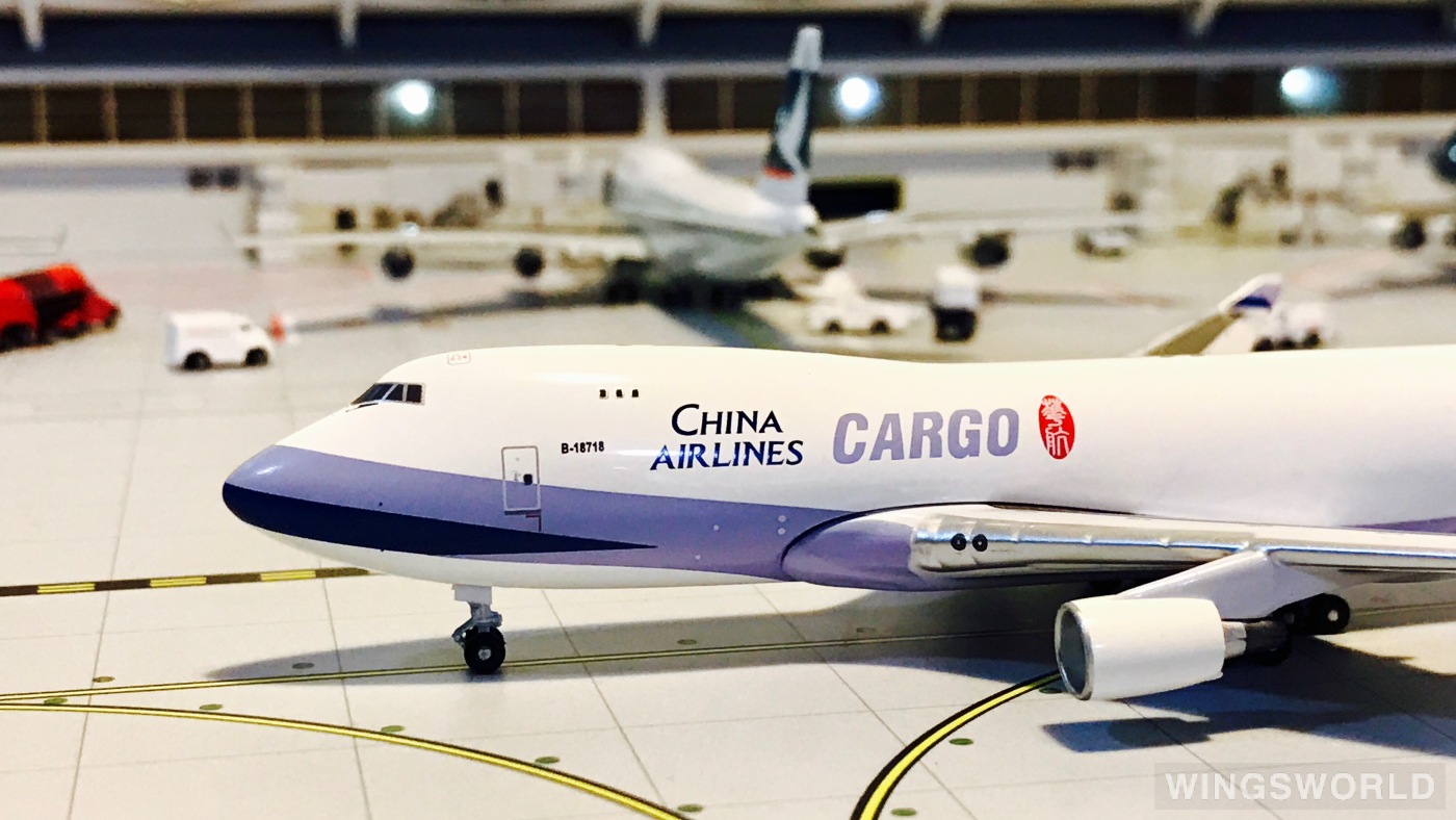 BlueAngle 1:400 Boeing 747-400 China Airlines 中华航空