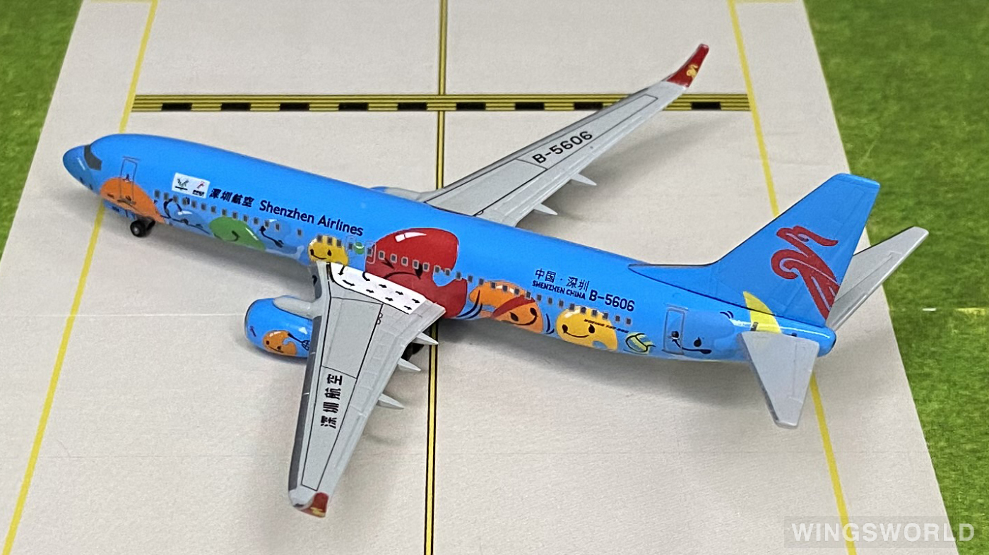 Dragon Models 1:400 56377 Shenzhen Airlines 深圳航空 Boeing 737-800 B-5606