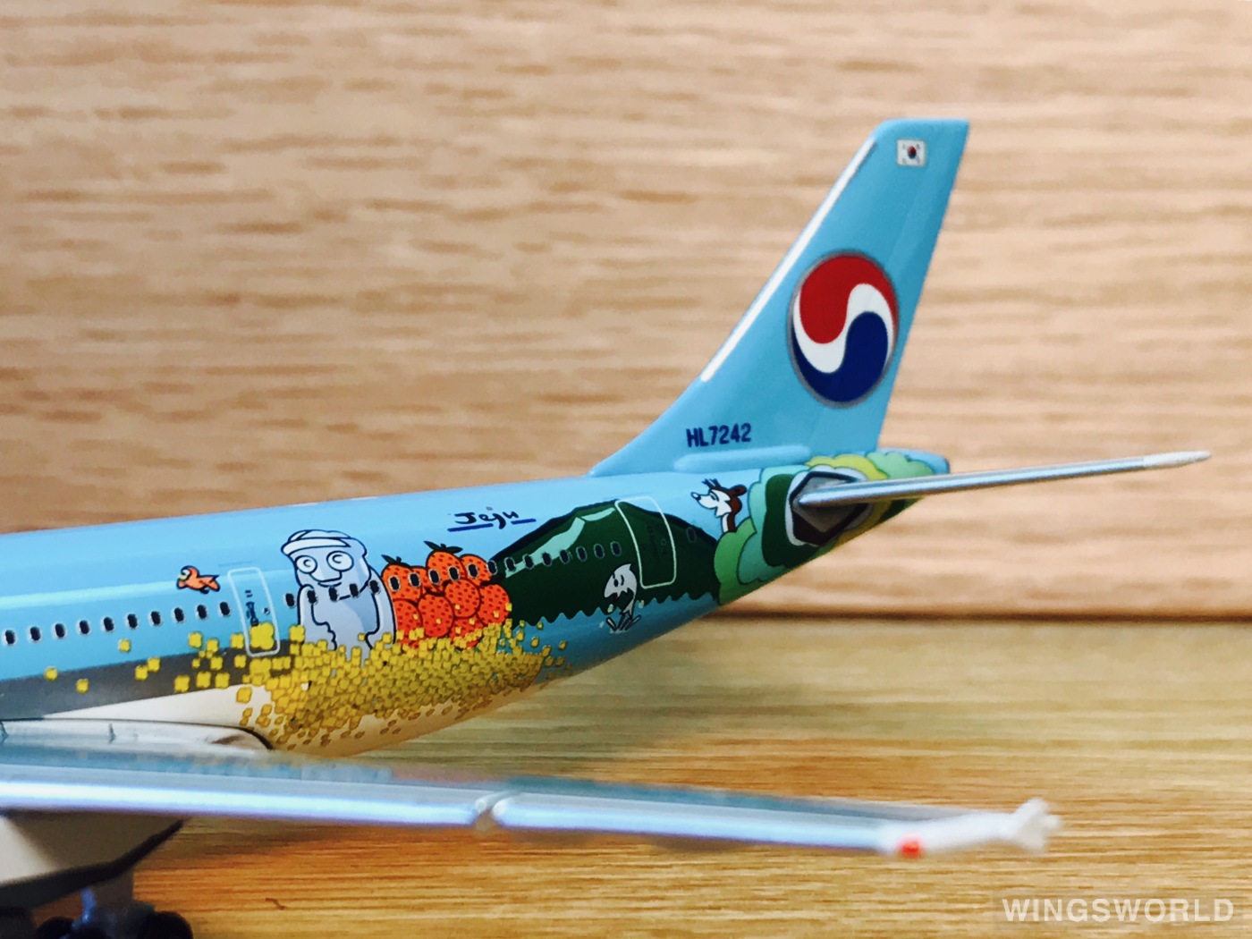 AeroClassics 1:400 ACHL7242 Korean Air 大韩航空 Airbus A300-600 HL7242