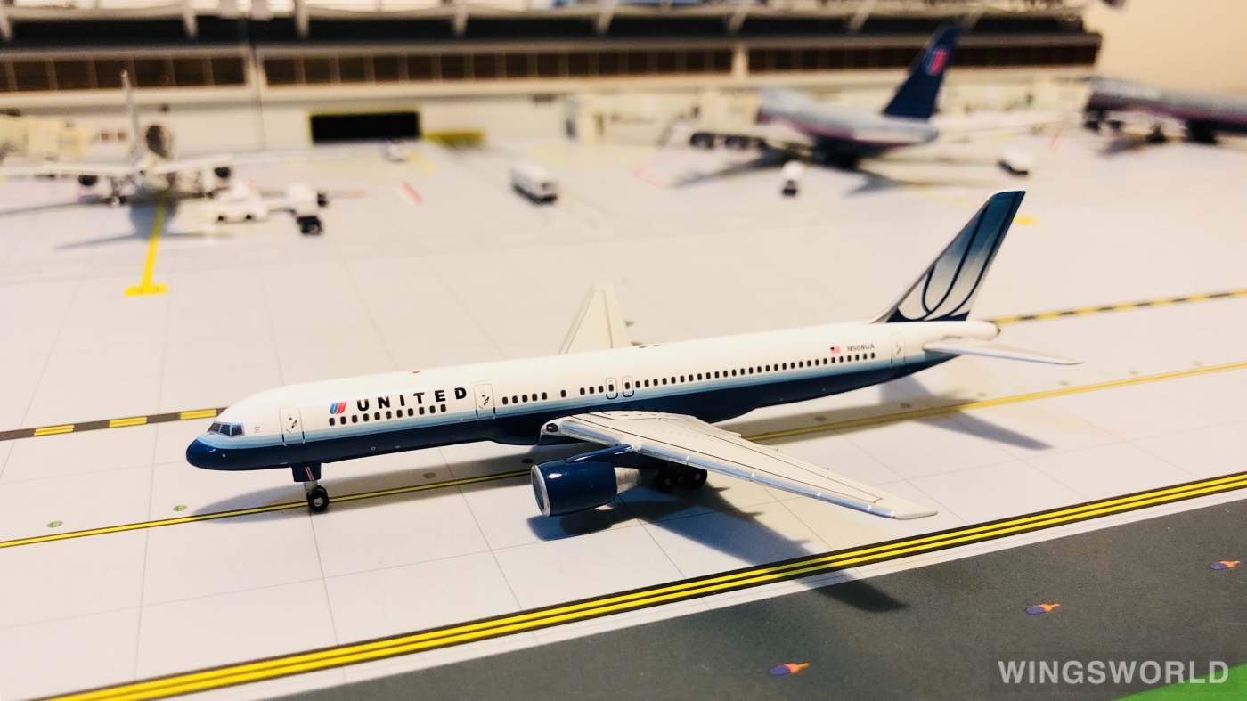 Geminijets 1:400 GJUAL541 United Airlines 美国联合航空 Boeing 757-200 N508UA