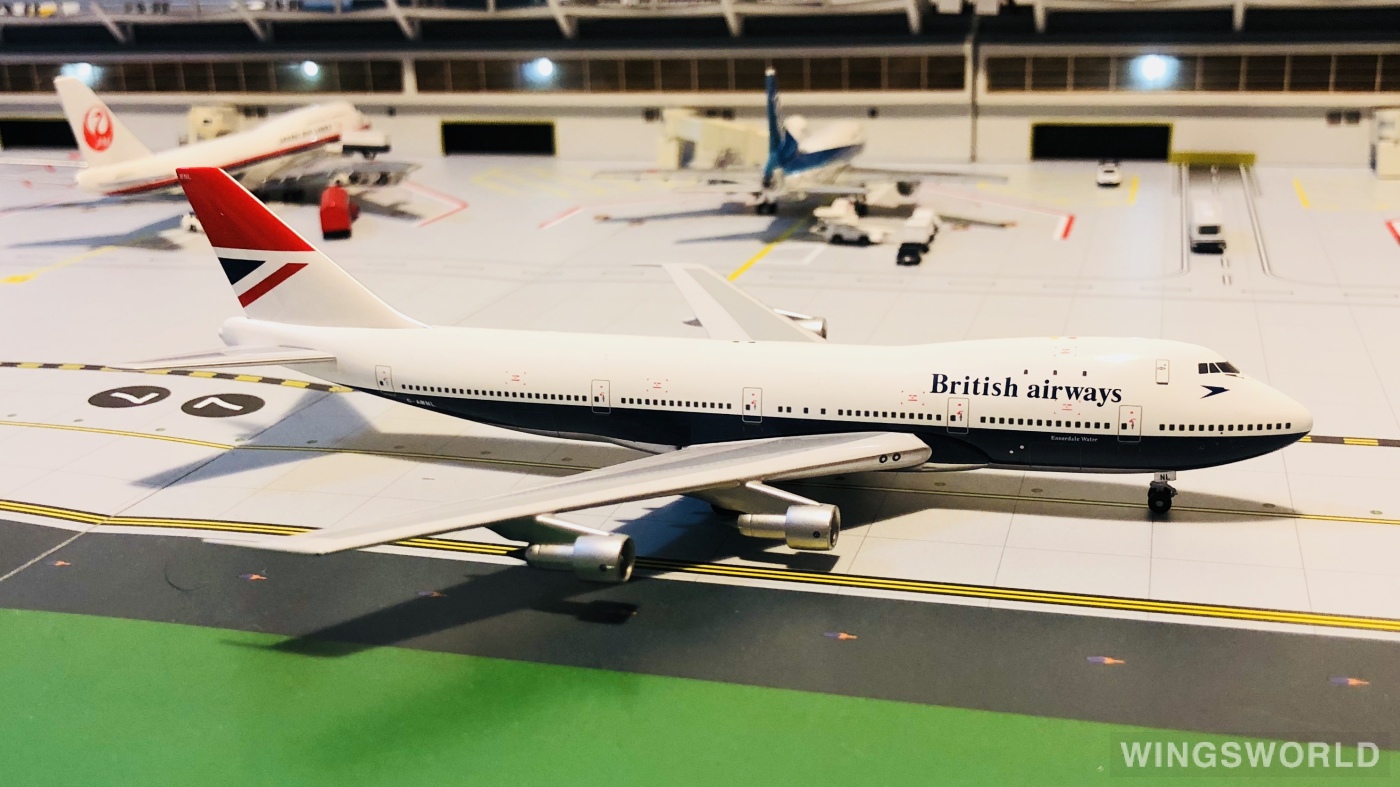 Big Bird 1:400 BB4-2005-XX British Airways 英国航空 Boeing 747-100 G-AWNL