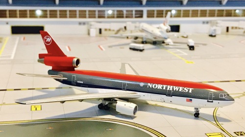 激レア ノースウエスト航空 DC-10 Aeroclassics 1/400