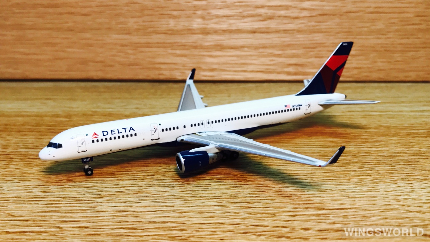 Geminijets 1:400 GJDAL1391 Delta Air Lines 达美航空 Boeing 757-200 N553NW