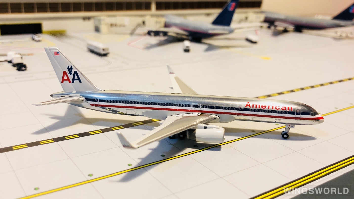 Geminijets 1:400 GJAAL327 American Airlines 美国航空 Boeing 757-200 N601AN