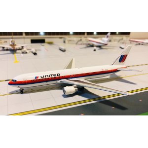 United Airlines 美国联合航空 Boeing 767-300 N647UA 1980s colors. GJUAL448 Geminijets 1:400