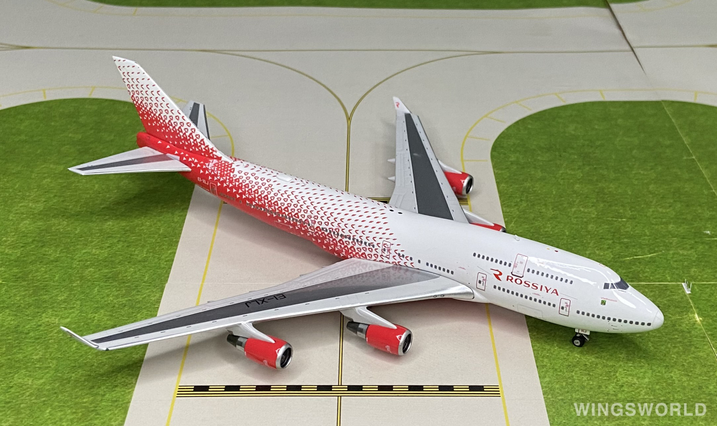 Phoenix 1:400 PH11317 Rossiya Airlines 俄罗斯国家航空 Boeing 747-400 EI-XLJ