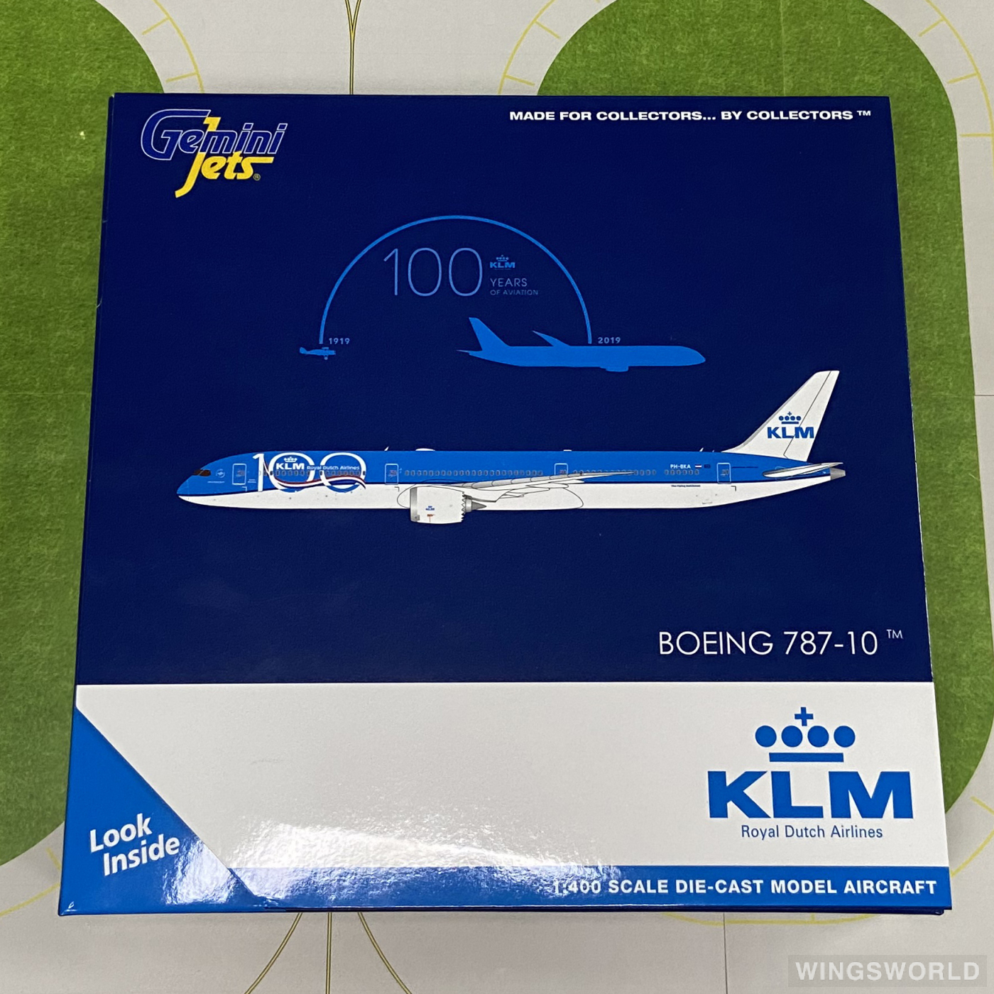 Geminijets 1:400 GJKLM1890 KLM 荷兰皇家航空 Boeing 787-10 PH-BKA