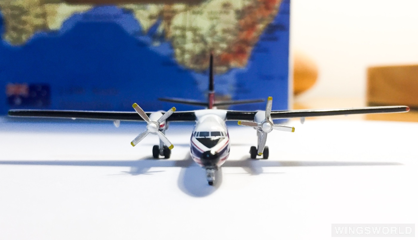 AeroClassics 1:400 ACVHFNI Ansett 澳洲安捷航空 Fokker F-27 VH-FNI