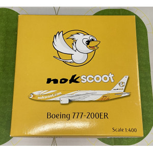NokScoot 酷鸟航空 Boeing 777-200ER HS-XBA  XX4877 JC Wings 1:400