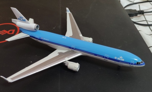 KLM 荷兰皇家航空 McDonnell Douglas MD-11 PH-KCE  55296 Dragon Models 1:400