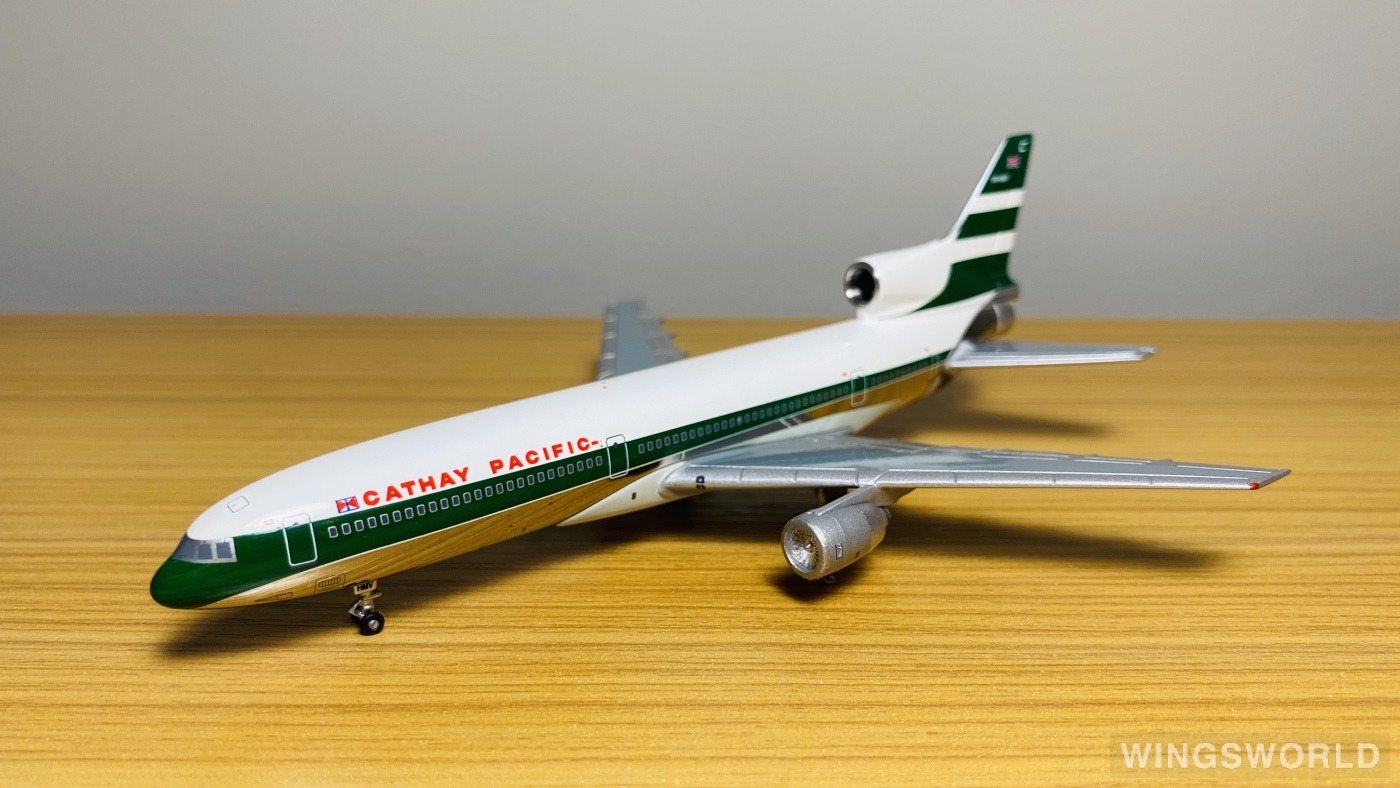 Blue box 1:400 BBXXXX Cathay Pacific 国泰航空 Lockheed L-1011 TriStar VR-HMV