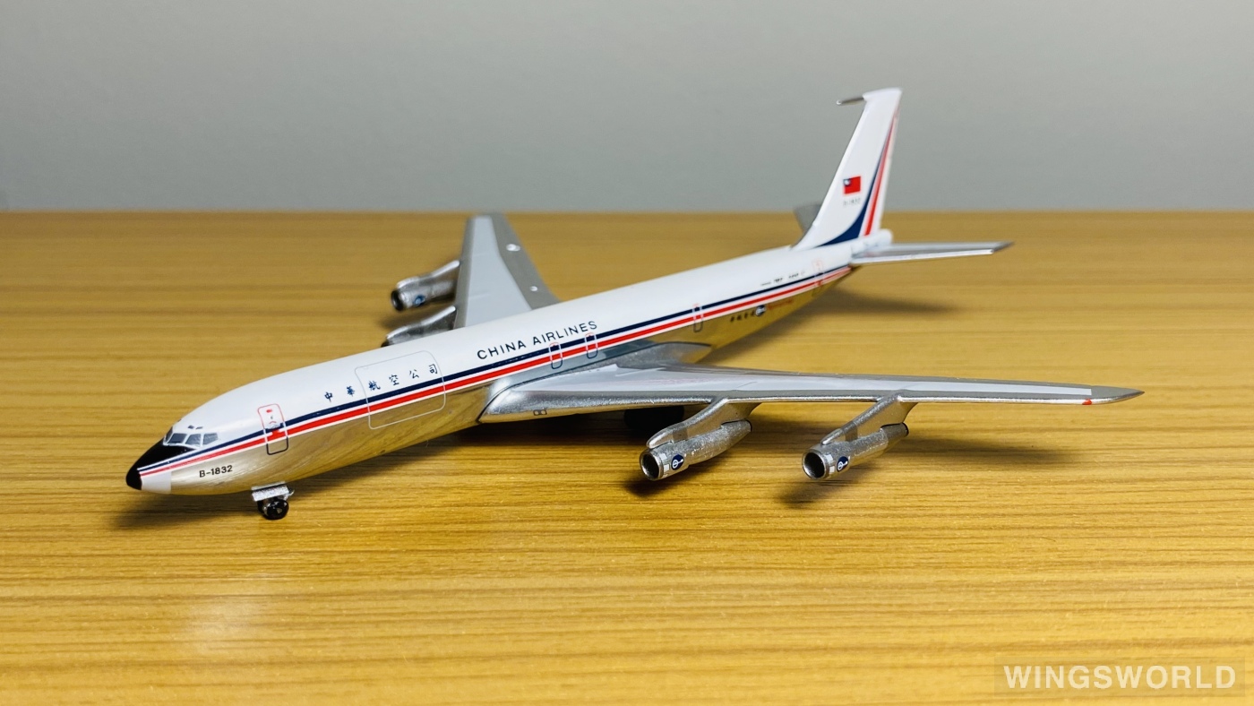 AeroClassics 1:400 AC19131 China Airlines 中华航空 Boeing 707-300 B-1832