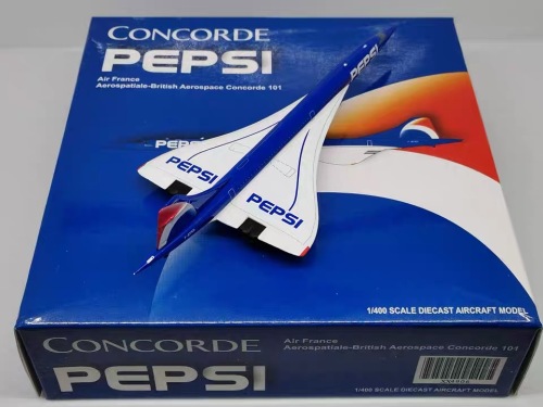Air France 法国航空 Concorde F-BTSD 百事可乐涂装 PHFBTSD Phoenix 1:400