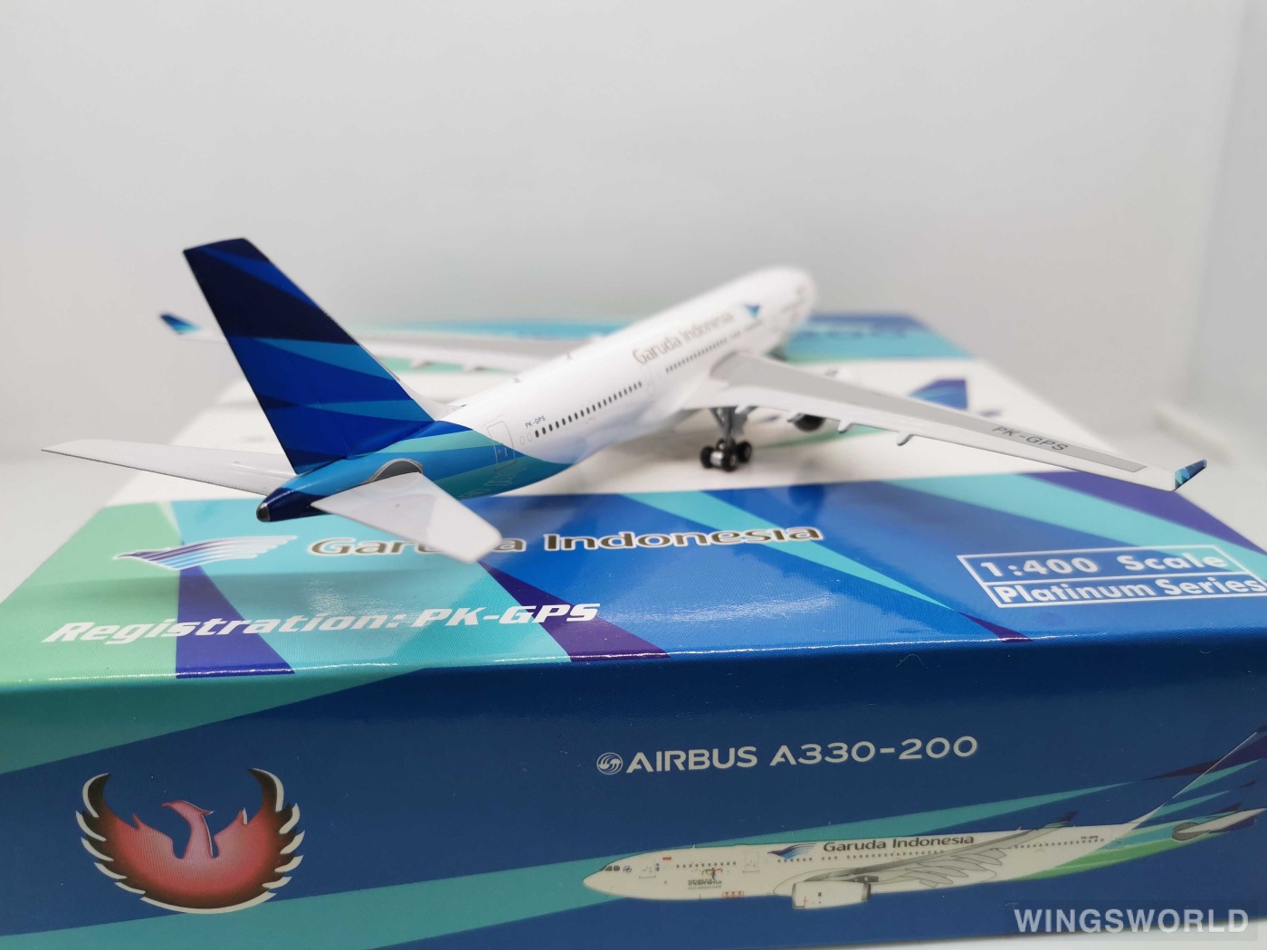 Phoenix 1:400 PH11330 Garuda Indonesia 印度尼西亚鹰航 Airbus A330-200 PK-GPS