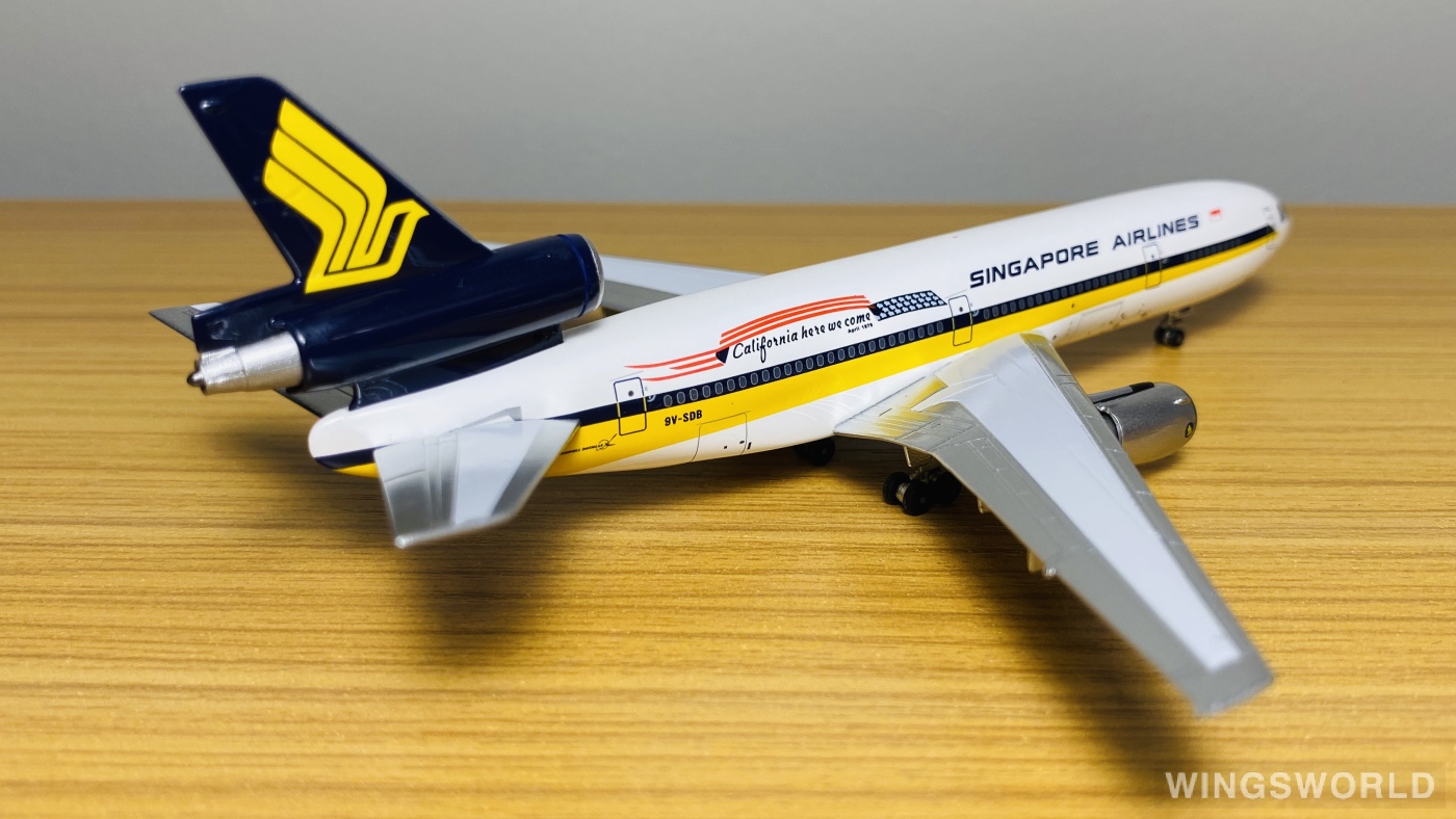 AeroClassics 1:400 AC9VSDB Singapore Airlines 新加坡航空 McDonnell Douglas DC-10 9V-SDB