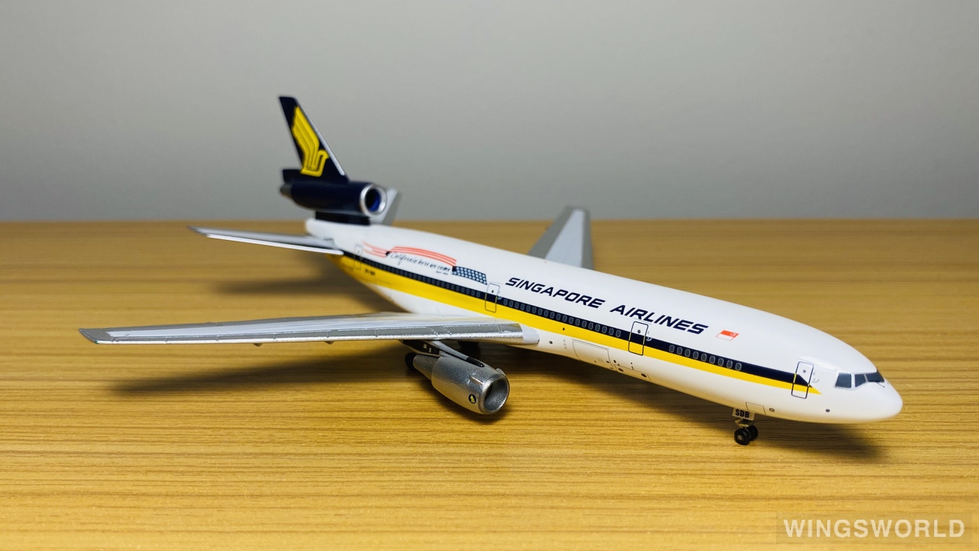 AeroClassics 1:400 AC9VSDB Singapore Airlines 新加坡航空 McDonnell Douglas DC-10 9V-SDB
